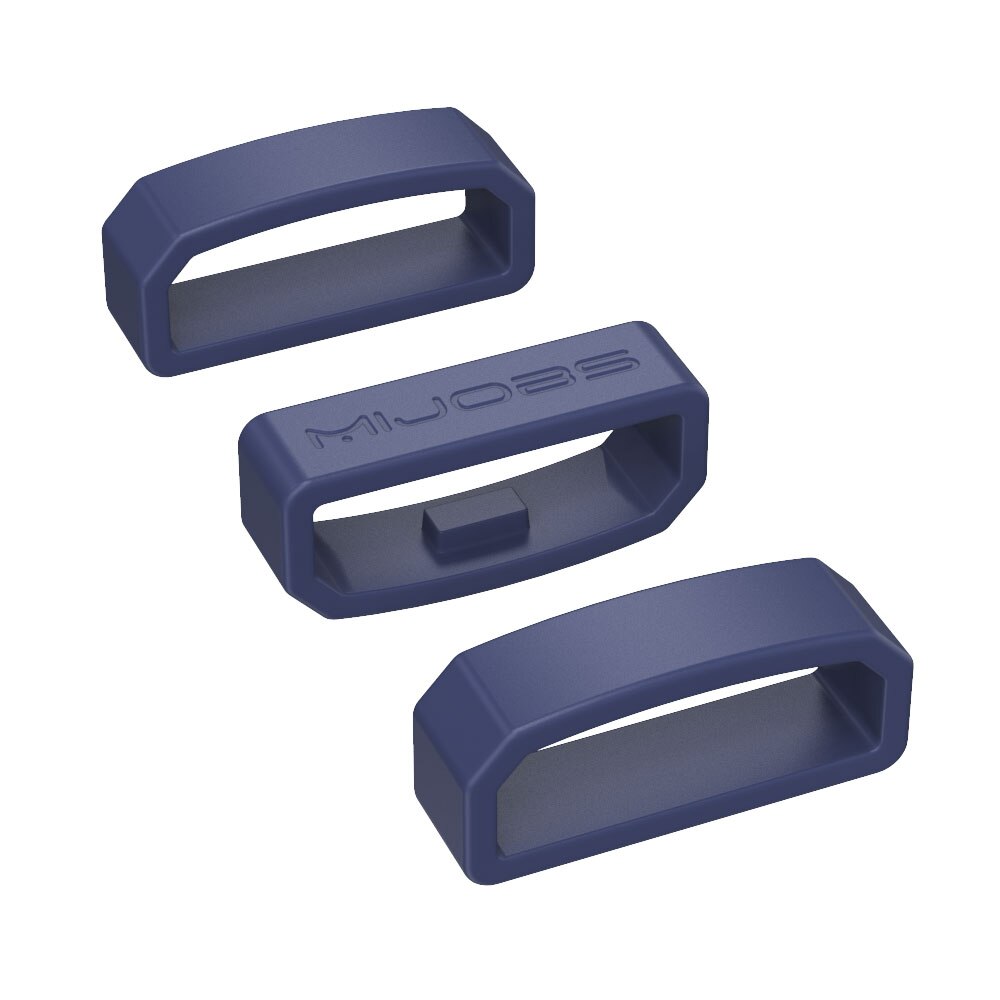 Anillo de goma de retención para Honor Band 5, correa de repuesto para Huami Amazfit GTS, soporte de seguridad, retenedor para reloj Huawei: M / Azul cielo