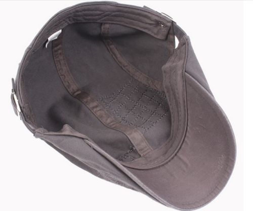 Gorra de algodón clásico para hombre, gorra Newsboy, gorra para conducir al sol, boina plana para caballero