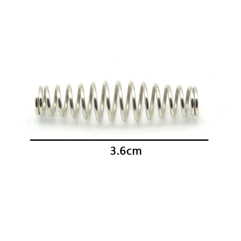 Diameter 5mm ersättningsfjäder för beskärningssax precisionsklippning sax fjäderdel för kraftig bypass beskärare