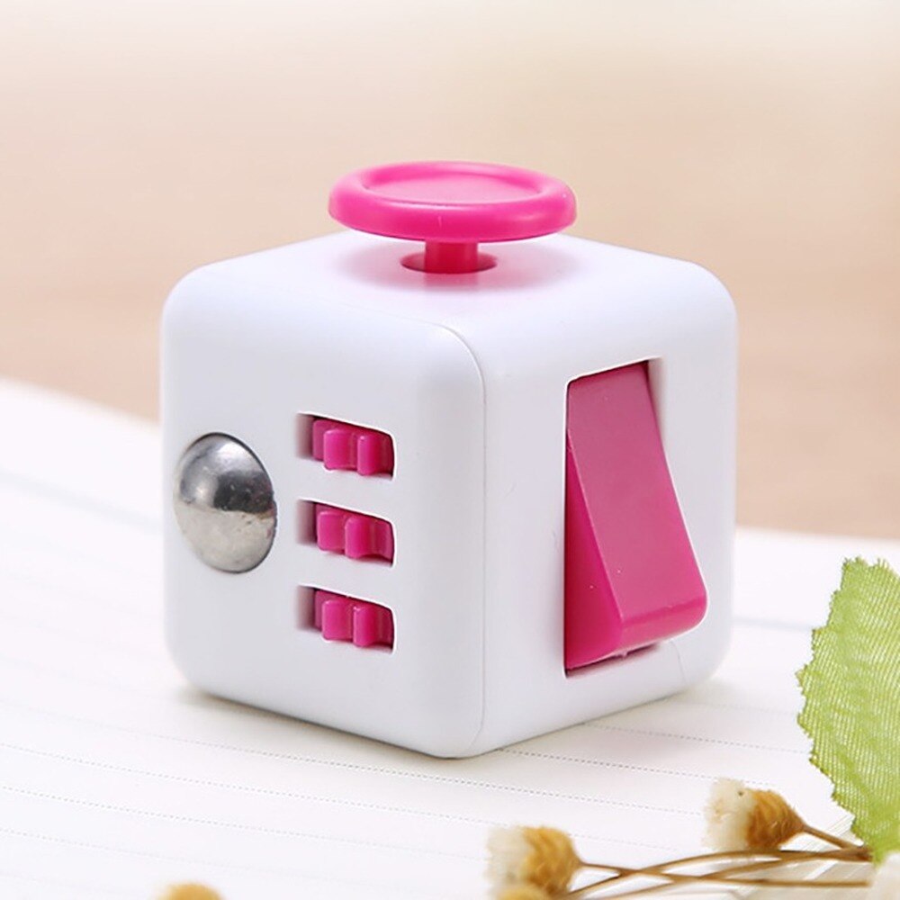 Traditional Antistress Toy Gyro Adult Cube Toy Vinyl Desk Finger Toys Squeeze Fun Stress Reliever Antistress Toy