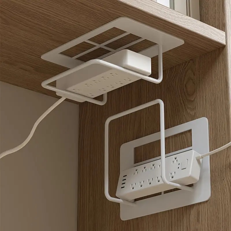 1Pc Easy-Install Wall Mount Router Holder Multi-Use Storage Shelf for Living Room & More, Box Placement, Wifi Rack, Shelves