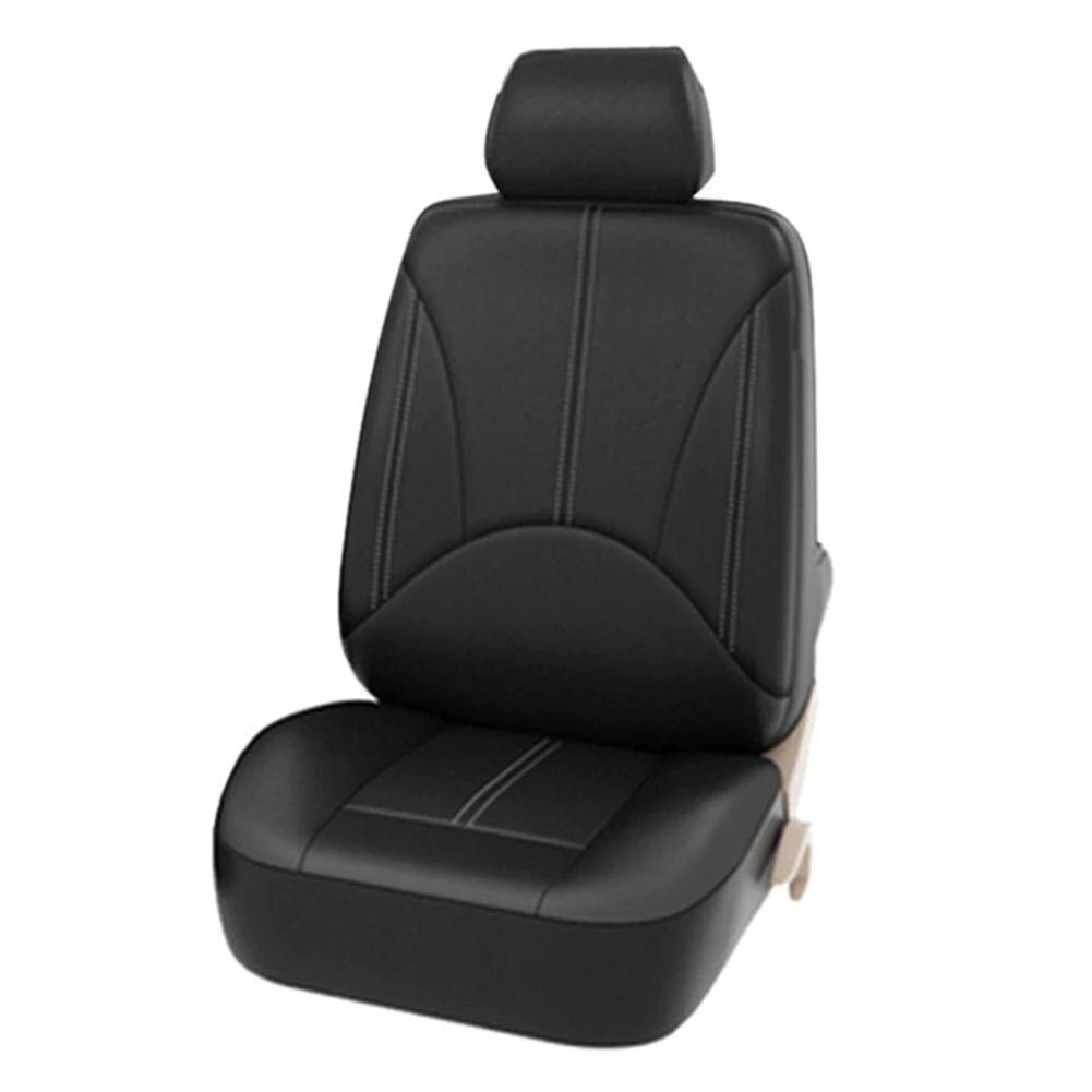 Universal PU Leather Car Seat Covers Set Elaborate Manufacture Prolonged Durable Auto Seat Protector Interior Styling: Single-seat