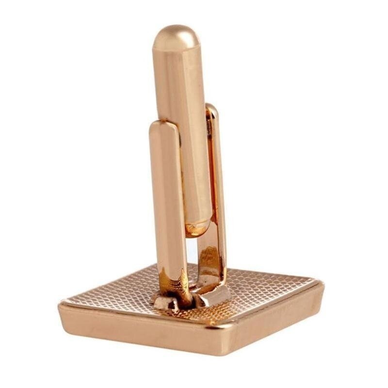 Luxury Engravin Cufflink for mens Brand cuff buttons cuff links Jewelry Wedding Blue white Shirt Cuff Links