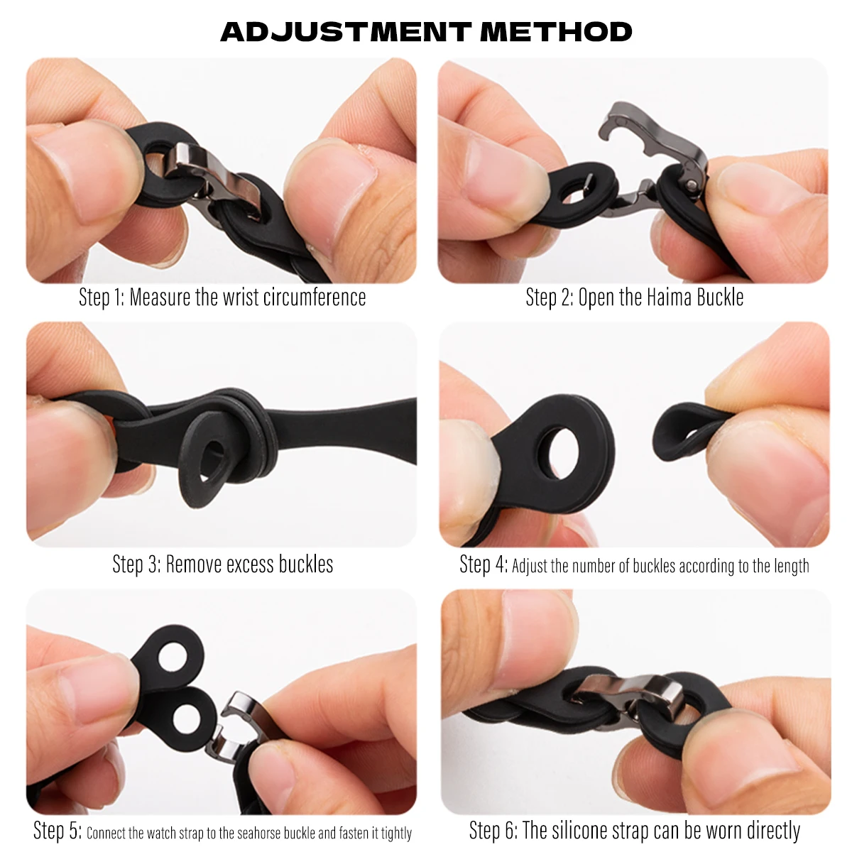 Rubber Strap for Xiaomi Mi Band 9 Stainless Steel Buckle Bracelet for Miband 8 NFC Lady Style Replacement Silicone Band