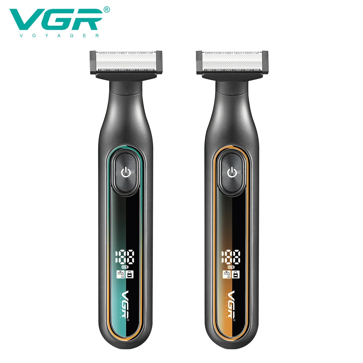 VGR Recortador de pelo Hogar resistente al agua maquina cortar Recargable cortadora de pelo para hombre Ajustable Recortador de pelo Lavable de cuerpo completo reciprocante Cortapelos para hombre V-360