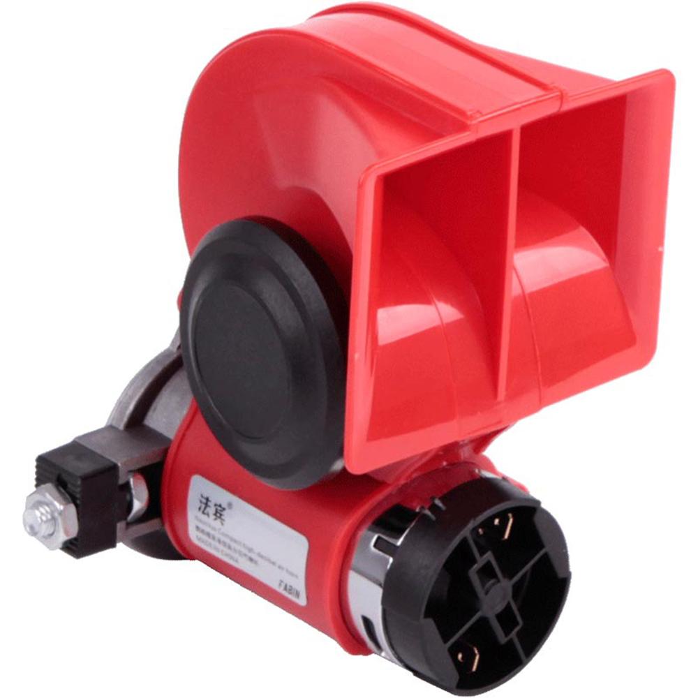 Klaxon de voiture FARBIN 12V/24V 150db klaxon d'air Super fort avec compresseur, Kit de klaxon Compact pour tout véhicule