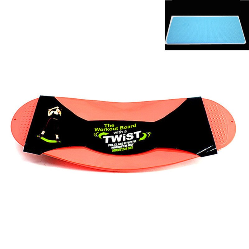 ABS Twisting Balance Board Workout Training Board Non Slip Exercise Abdominal Twist Prancha Yoga Fitness Equipment Disc: Orange