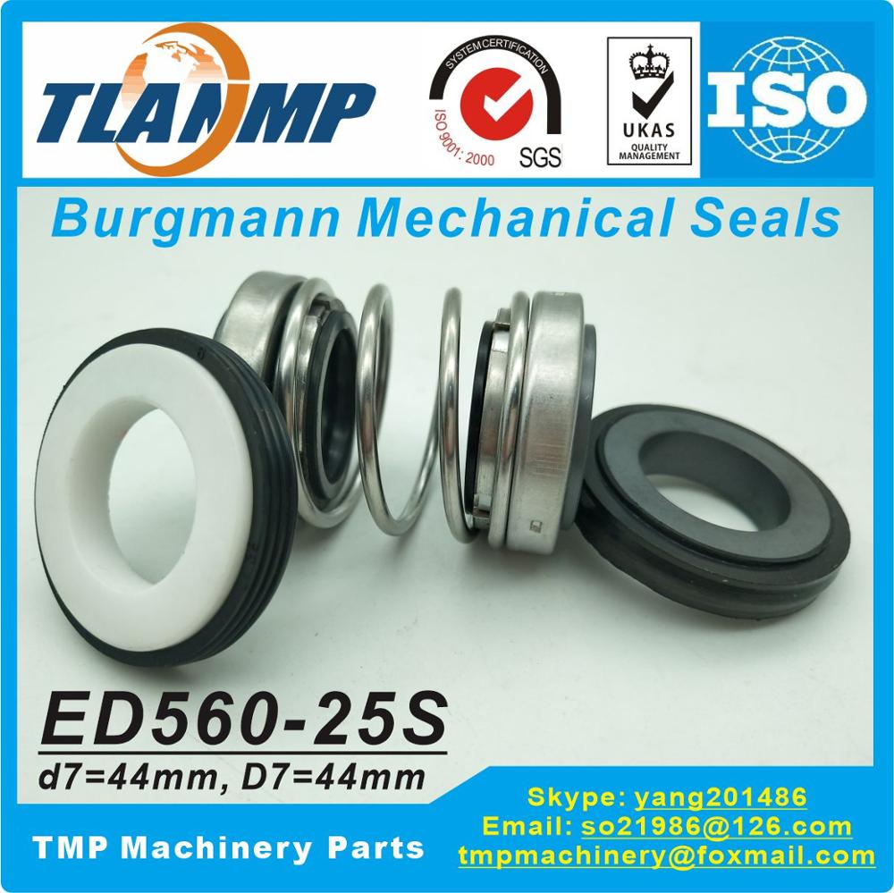 560D-25 ( ED560-25 ) , 560D-25S ( ED560-25S ) Burgmann Double face Mechanical Seals Dual seal (Material: CE/CA/NBR+SiC/SiC/NBR): ED560-25S