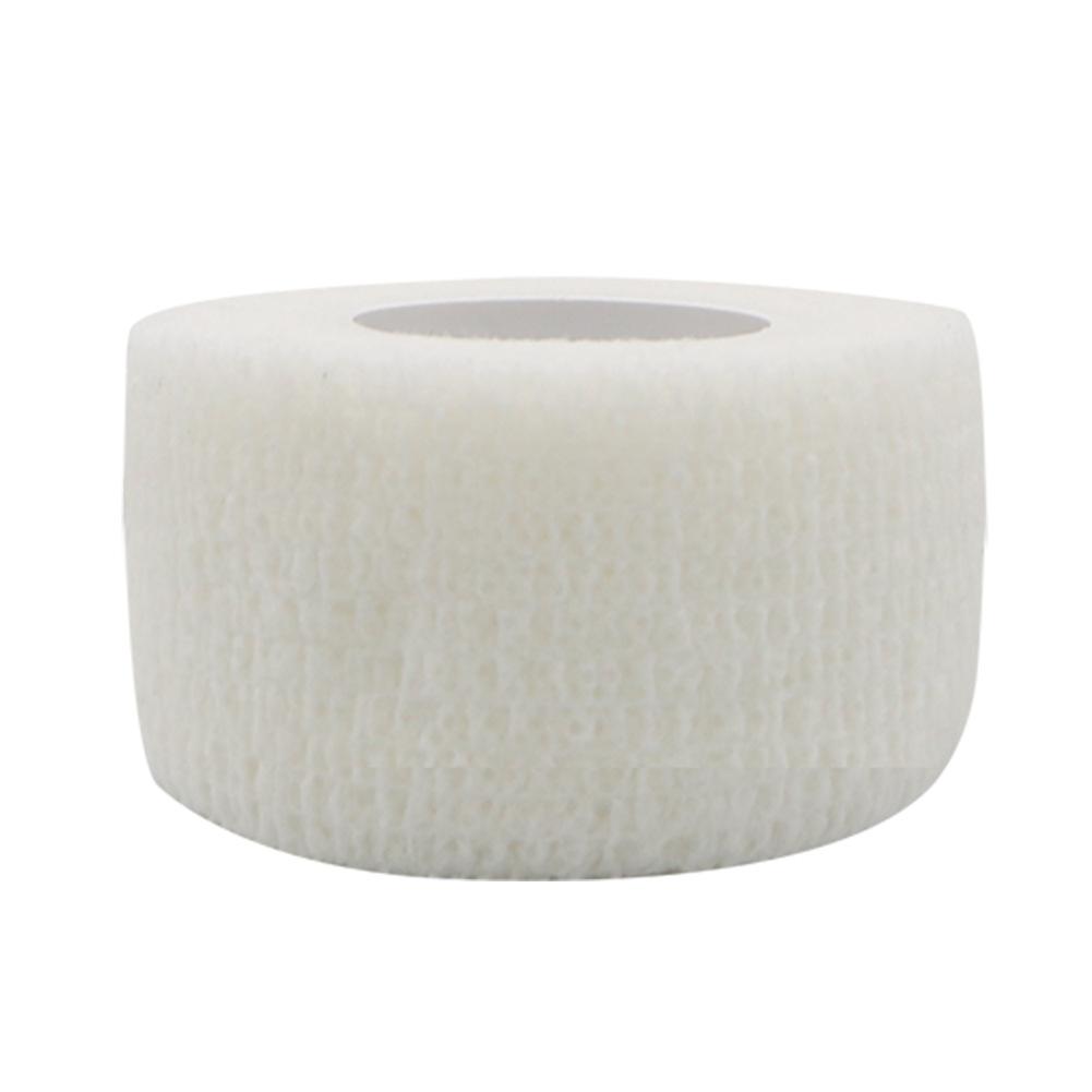 Sports Protection Elastic Bandage Color Nonwoven Fabric Self-Adhesive Elastic Bandage Should Be Uniform Color Incision Neat: White / S