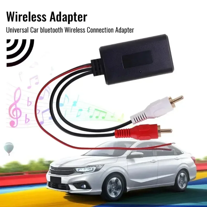 Auto Universele Draadloze Bluetooth Module Muziek Adapter Rca Aux Audio Kabel Auto Universele Draadloze Bluetooth Module Muziek