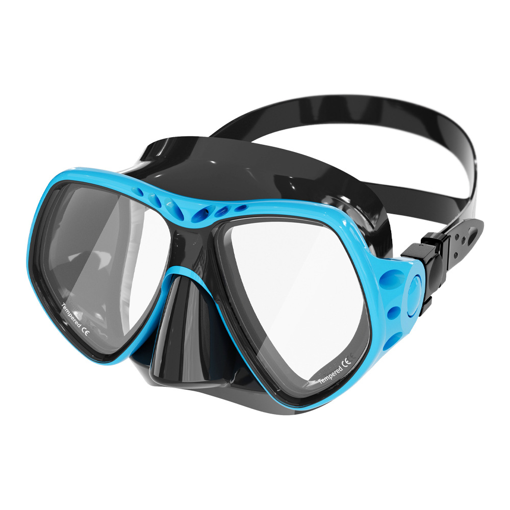 Neue Professionelle Tauchen Maske Schnorcheln Anzug Erwachsene Silikon Anti-Nebel-Brille Ausbildung Schnorchel Bausatz Schwimmen Ausrügestochen: Licht Grau