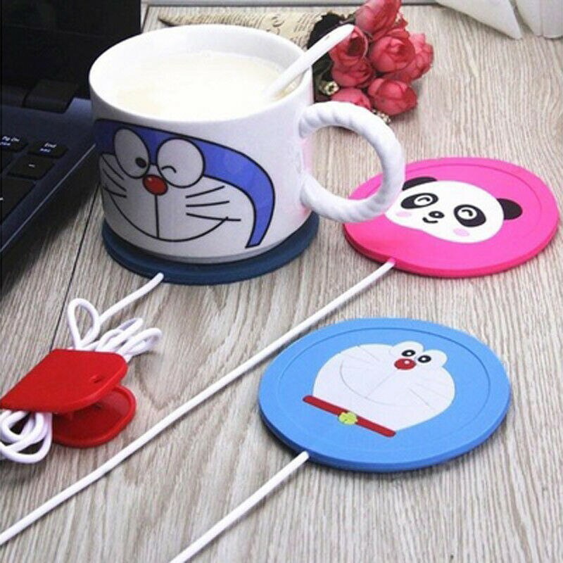 Accesorios para el hogar útil con aislamiento USB, calentador de montaña, aislamiento térmico, taza de café multifunción eléctrica, alfombrilla para el hogar