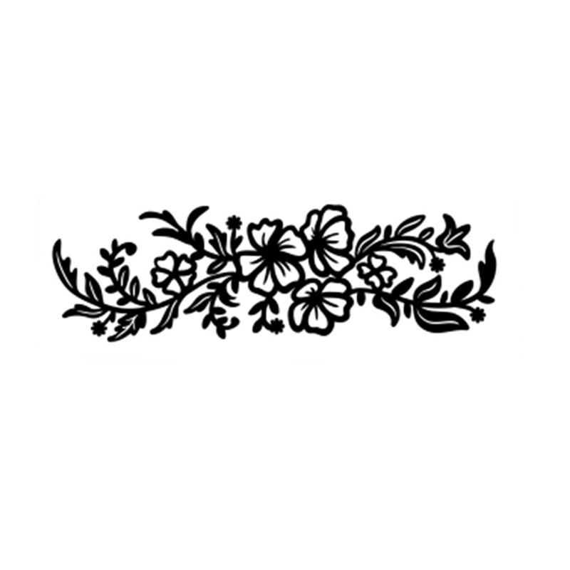 Eastshape Flower Border Metal Cutting Dies Floral Branch Frame DIY Scrapbooking for Card Making Embossing Stencil
