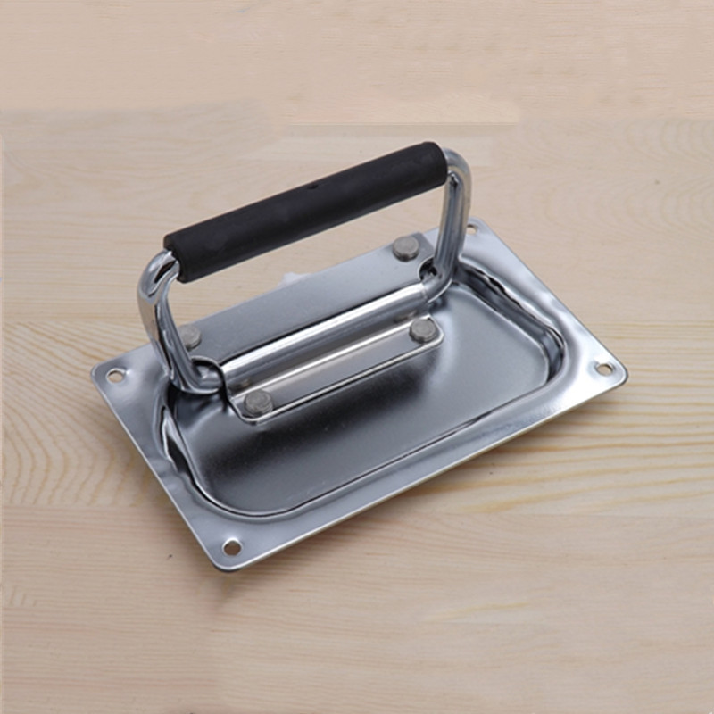 Heavy-duty Folding Handle Air Box for Toolbox suitcases Equipment cabinet pull ring drawer knobs Industrial hardware accessories