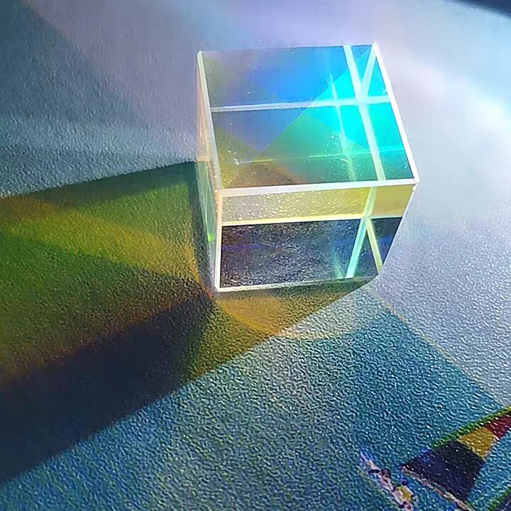 22Mm Cubic Wetenschappelijke Cube Optische Prisma Fotografie Van Tetraëdische Prisma