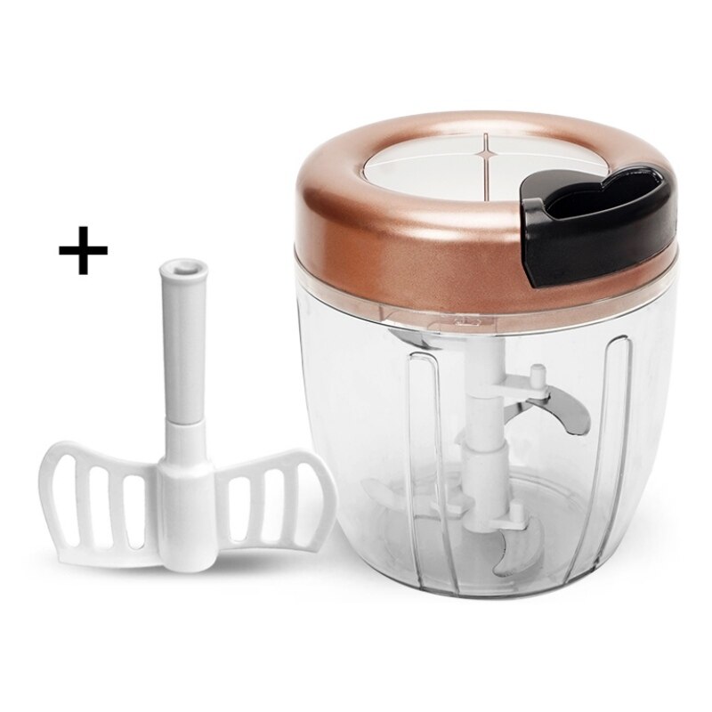 Household Vegetable Choppers Shredder Kitchen Meat Grinder Chopper Multi-function Food Processor Meat Machine Crusher Tools: C