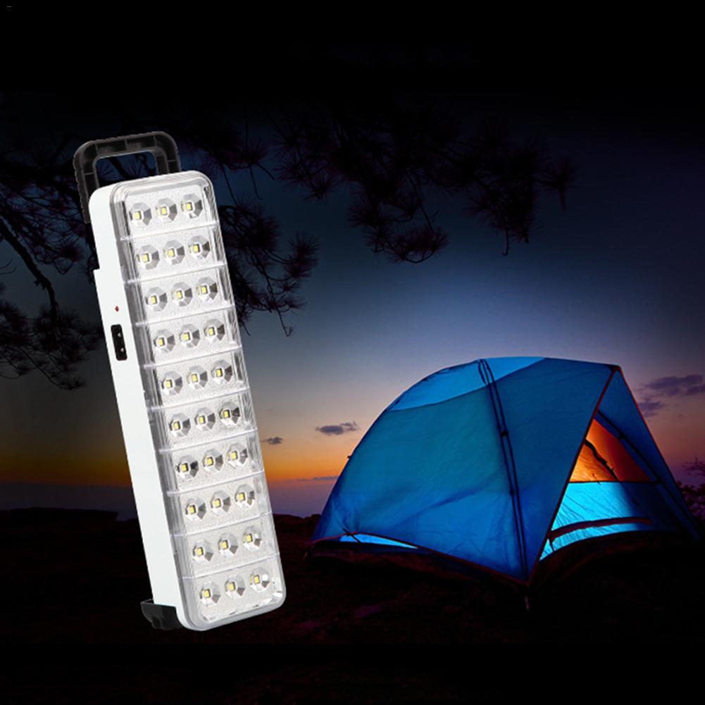 LED noodverlichting zaklamp mini 30 LED 2 Mode Oplaadbare Noodverlichting Lamp voor Thuis camp outdoor