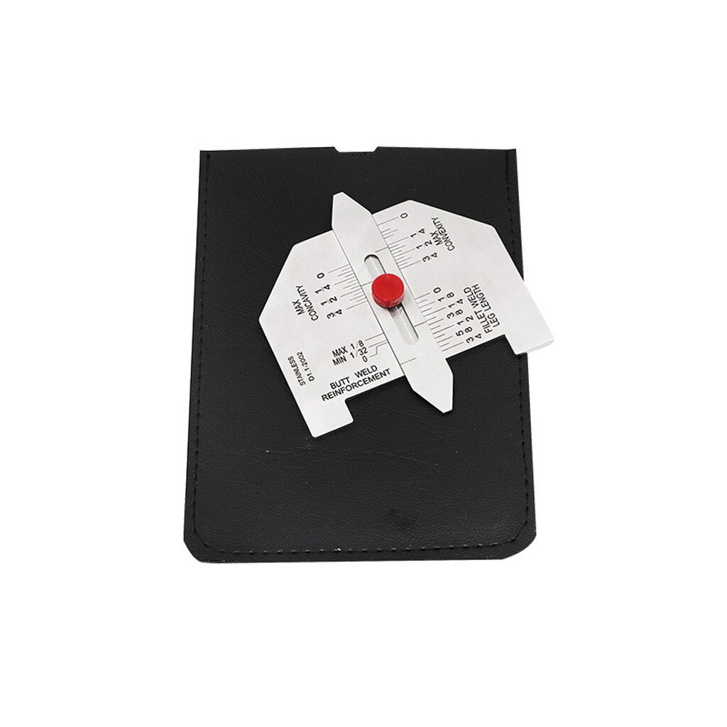 Portable Practical Weld Measuring Gauge Weld Stainless steel welding seam inspection ruler welding size measuring instrument#30