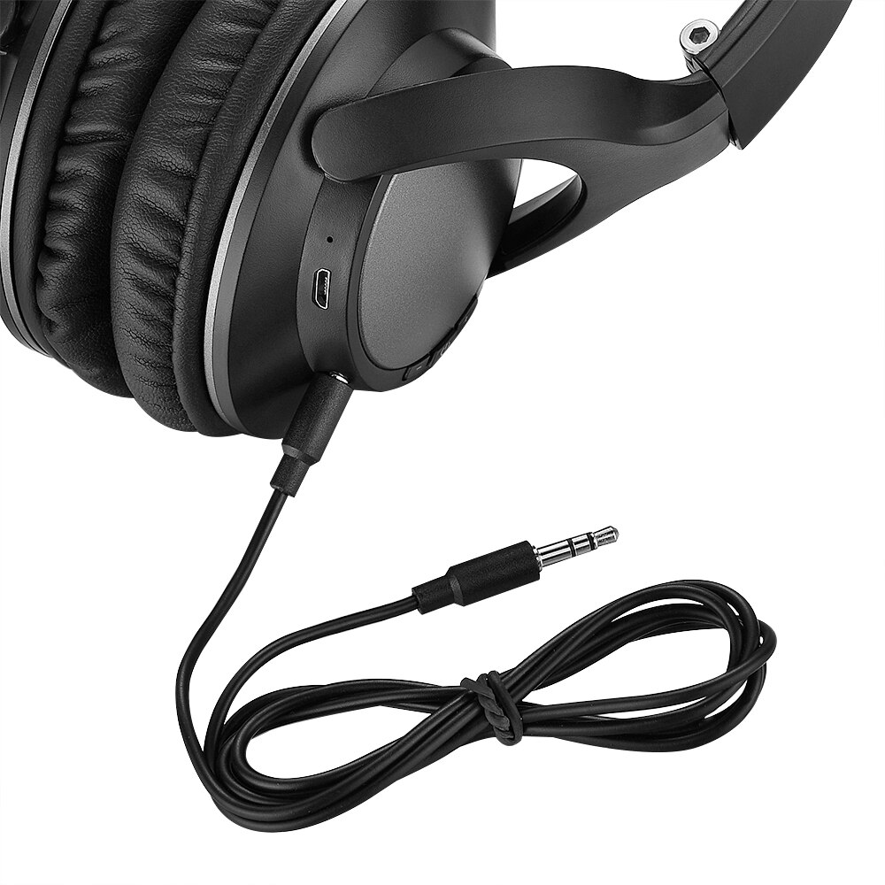 Both Wired And Wireless Bluetooth 4.2 Headphones Stereo Muisc Earphone Foldable Over Ear Headset 3.5mm AUX In Hands-free