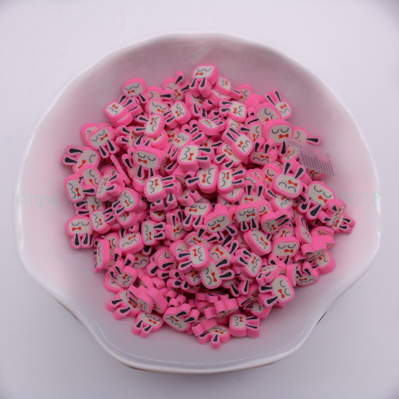65g tamaño medio Fimo, rociadores de barro colorido para dulces para manualidades, DIY, decoración para scrapbook, relleno de barro cristalino: 5