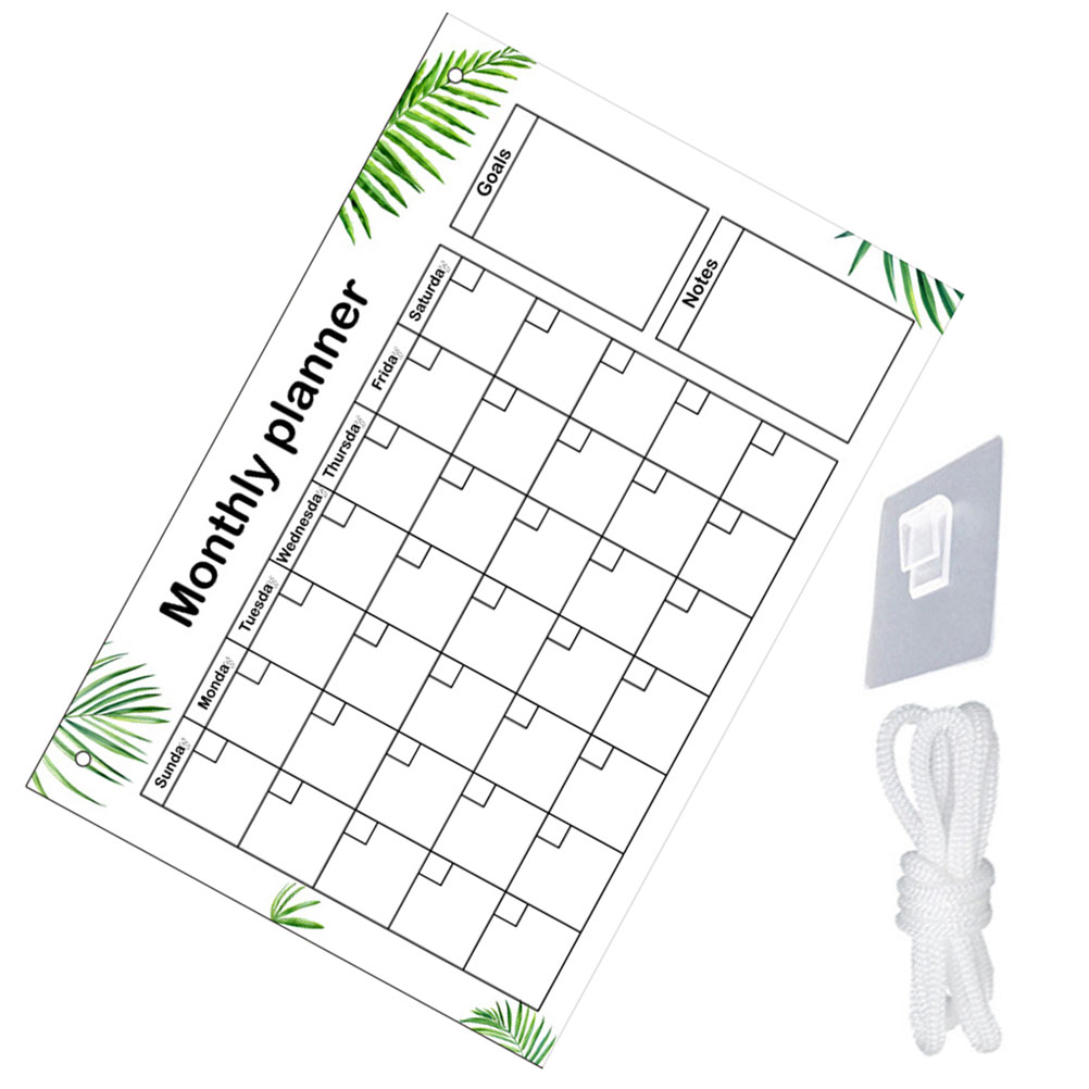 Uitwisbaar notitiebord Praktisch memo Desktop Muur Schrijven Acryl Duidelijke prikborden Handig handgeschreven Creatief Droog wissen