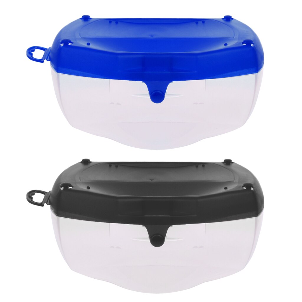 2Pcs Scuba Dive Diving Snorkeling Mask Goggles Storage Box Heavy Duty Hard Case, Water Sports Accessories