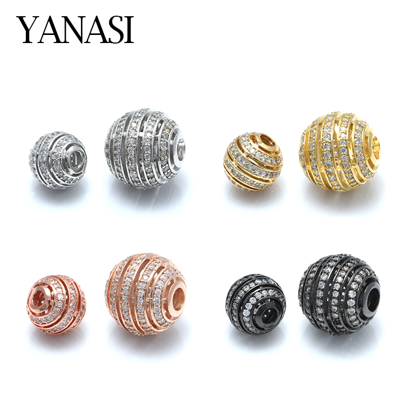 DIY Runde Perlen Zubehör für Schmuck, Der Ball Perlen DIY Handgemachte Natürliche Stein Frauen Männer Armbinde