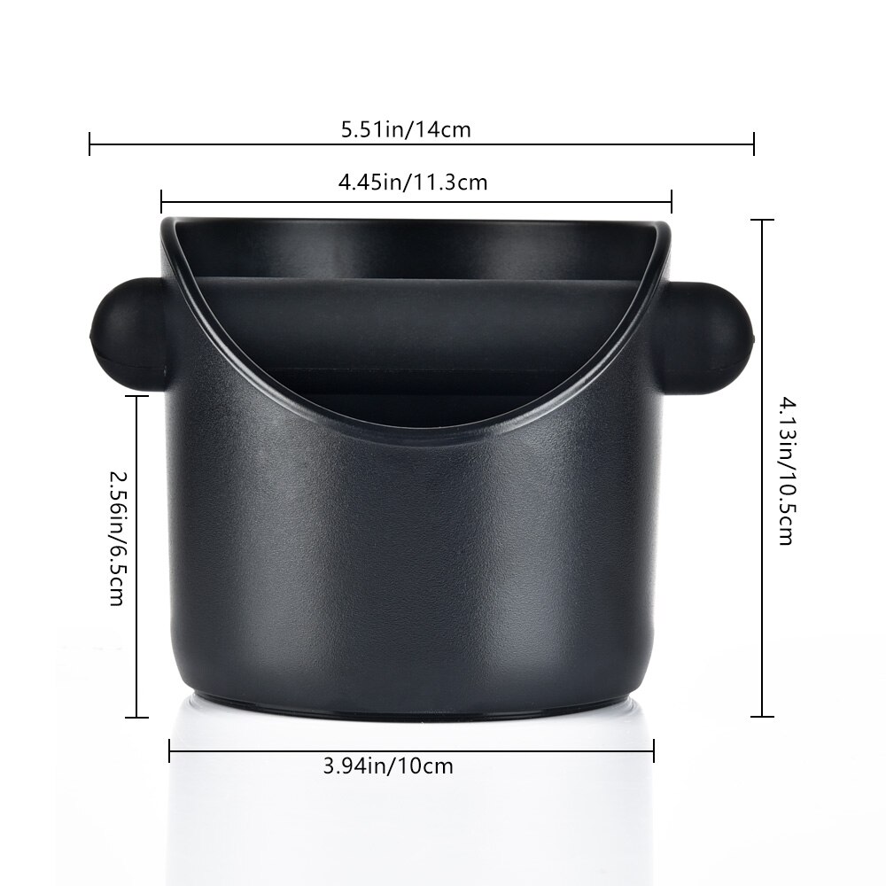 Coffee Grind Dump Bin Home Coffee Tools Cafe Accessories Coffee Grind Knock Box Espresso Grounds Container