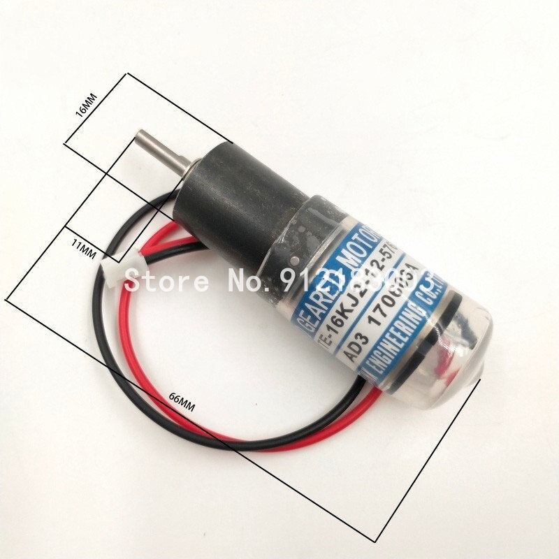 1 Piece Ryobi Ink Key Motor TE-16KJ2-12-576 TE-16KM-24-864 TE-16KJ2-12-384 TE-16KM-12-384 Printing Machine Parts: TE-16KJ2-12-576