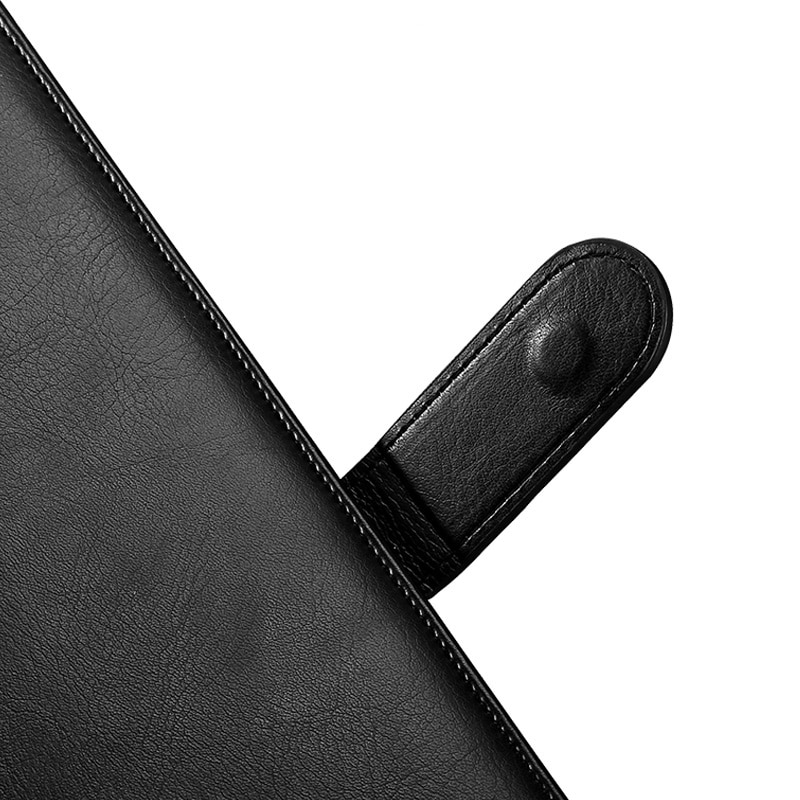 A4 Portfolio Padfolio File folder Document Organizer with Writing Pad Card Pockets for Manager Sales Students 1308B