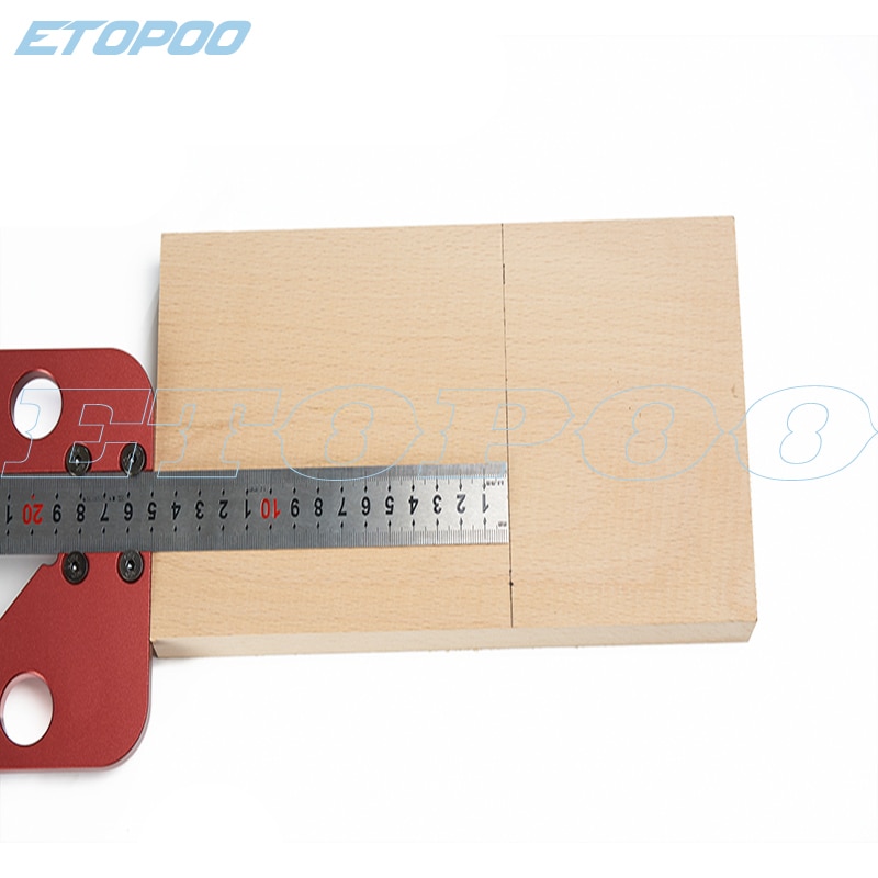 Woodworking Center Scribe 45/90 Degree Angle Line Gauge Wood Ruled Carpenter Marking Ruler Center Finder Line Gauge