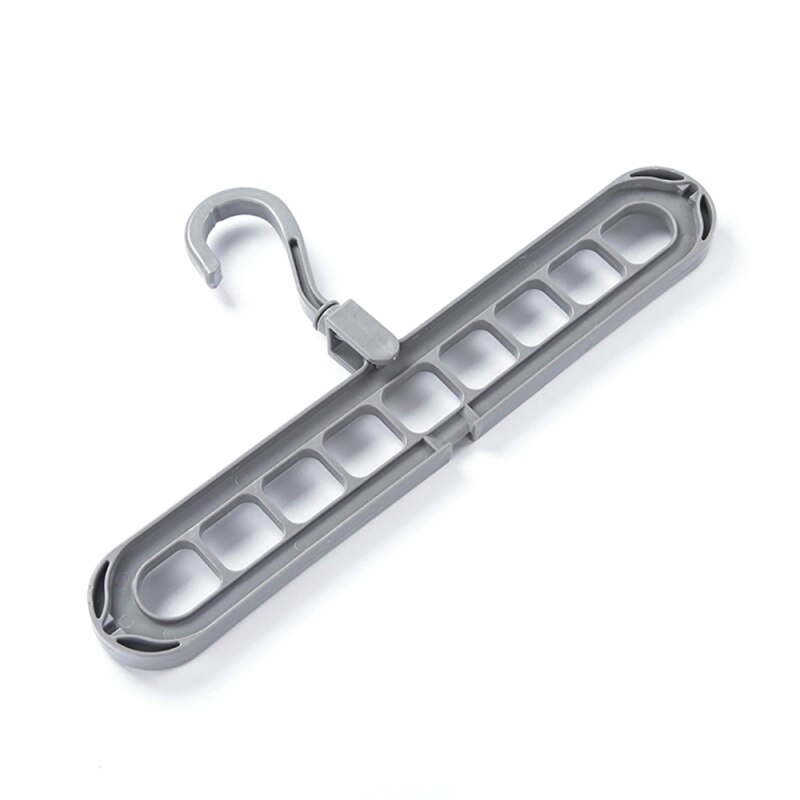 Neuf-trou pliant cintre magique cintre gain de place multi-fonction garde-robe séchage vêtements séchage supports stockage de vêtements