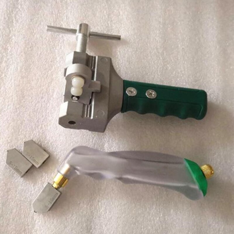 Glassnijder met hoge sterkte, tegel, handbediend, multifunctioneel, draagbaar, glassnijder voor thuis, diamantslijpen, handgereedschap