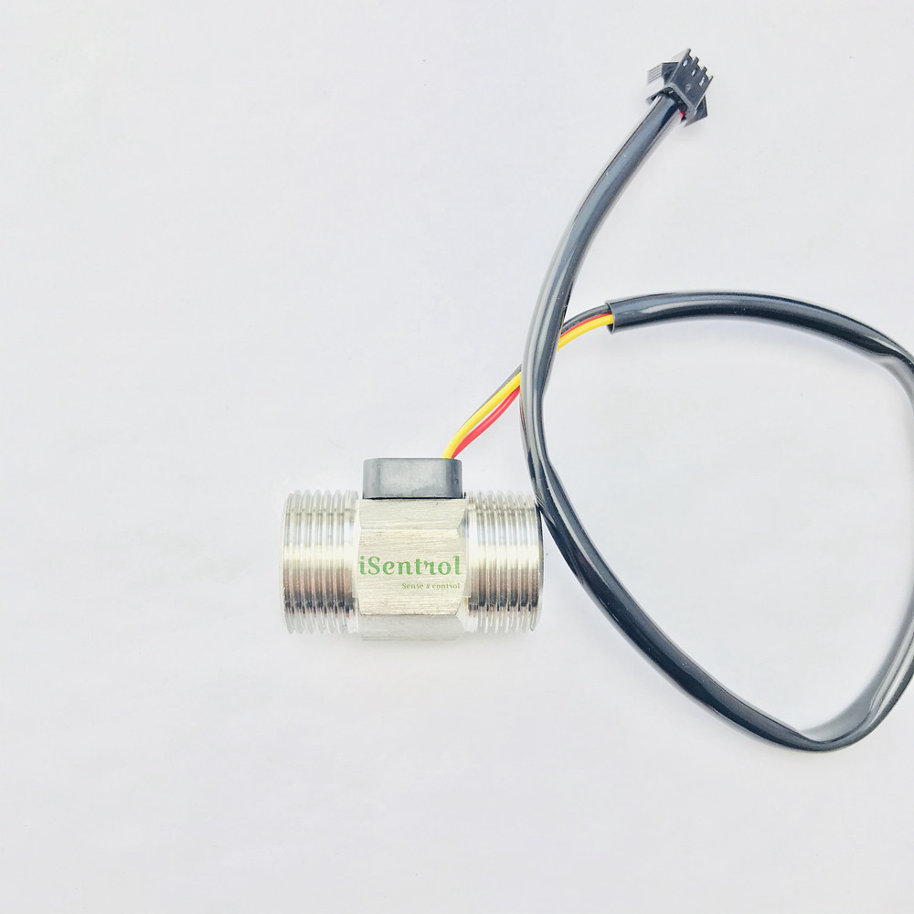 USS-HS43TI SS Stainless Steel Hall Effect Water Flow Sensor 2-45L/M G3/4&quot; Stainless Steel Turbine Flowmeter for water purifier