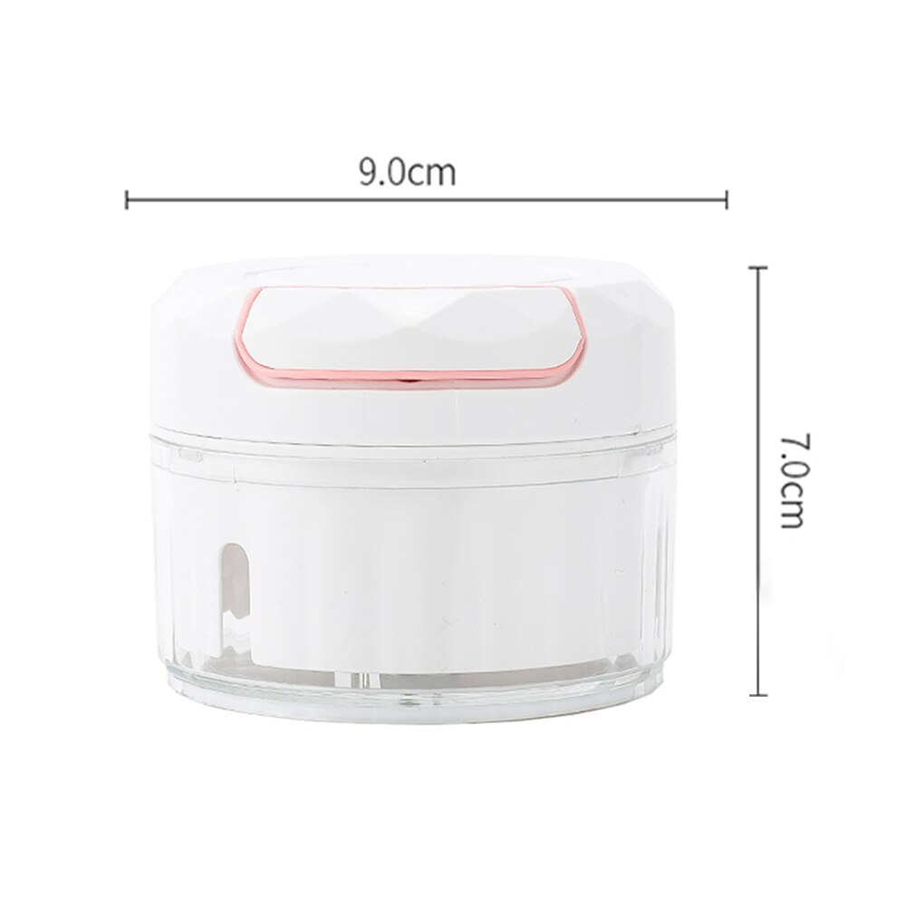 Monitoiminen mini-lihamylly käsikäyttöinen ruokasilppuri lihamylly mikseri tehosekoitin pilkkoa lihaa hedelmät vihannekset pähkinät silppurit työkalut