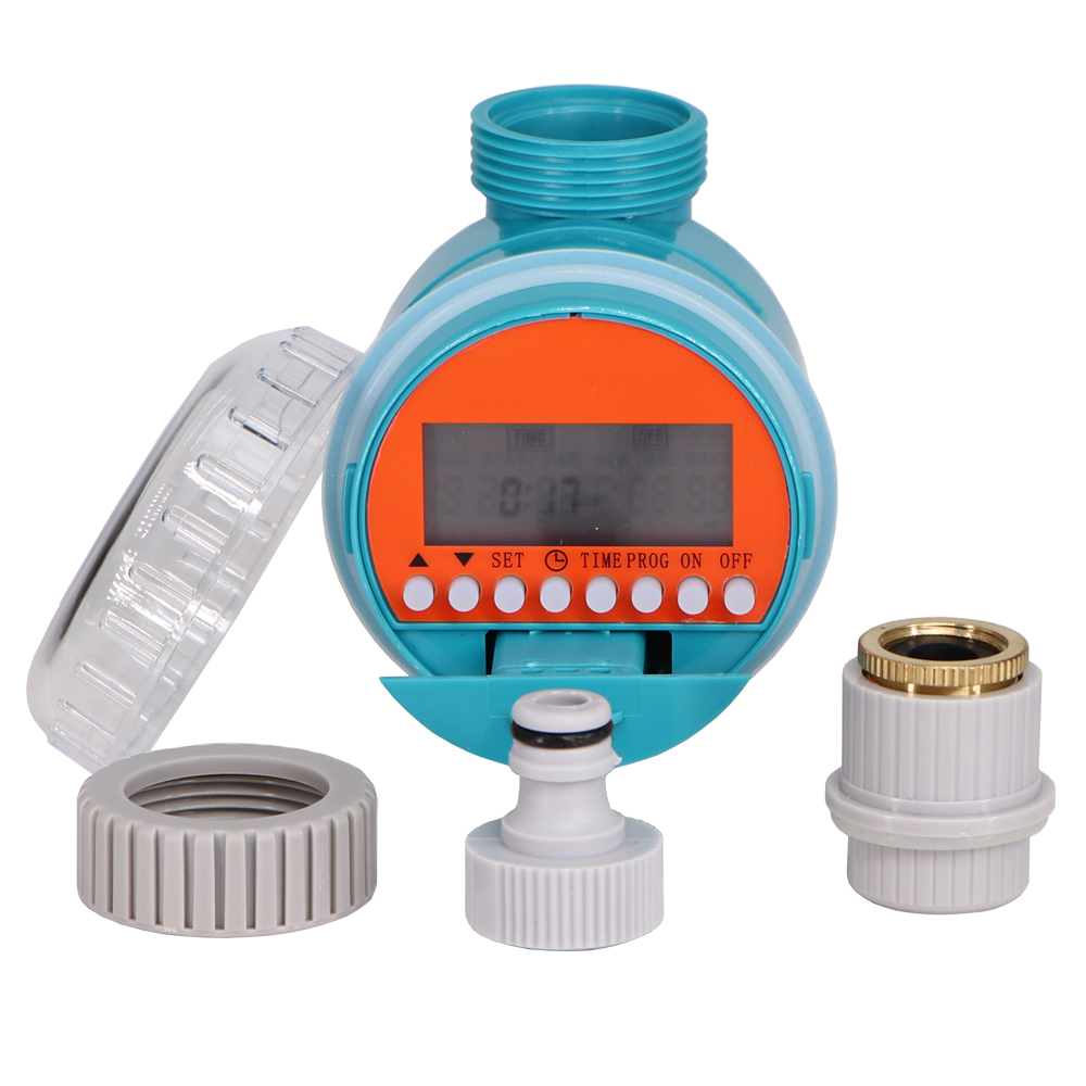 Garden Watering Timer Waterproof Power Saving LCD Digital Electronic Solenoid Valve Outerdoor Indoor plant Irrigation Controller
