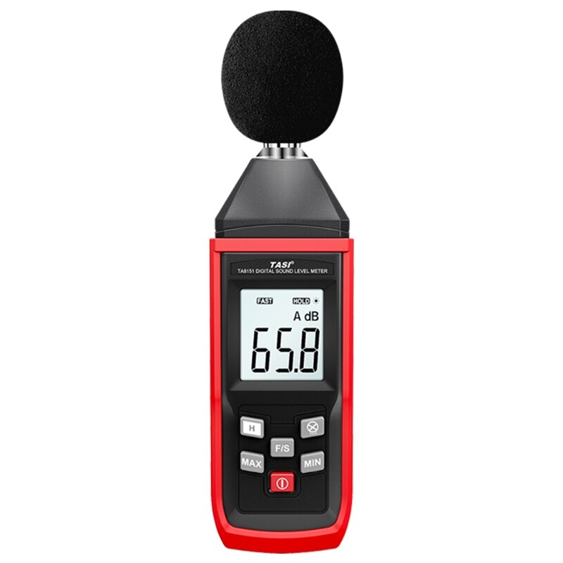 Digital Sound Level Meter Noise Tester Decible Monitor 30-130dB Meten