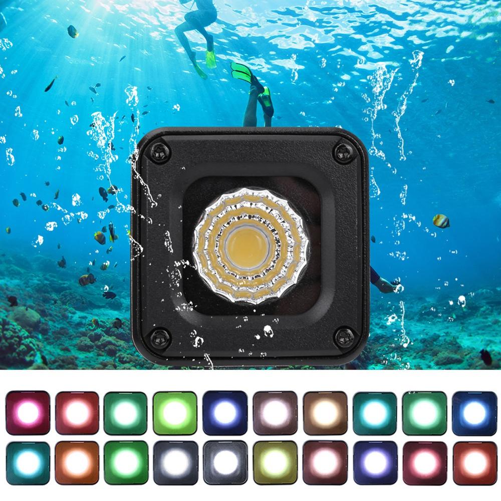 Ulanzi L1 Pro Waterproof Mini LED Light IP67 10M Built-in Lithium Battery 5500+200K Waterproof Mini LED Light