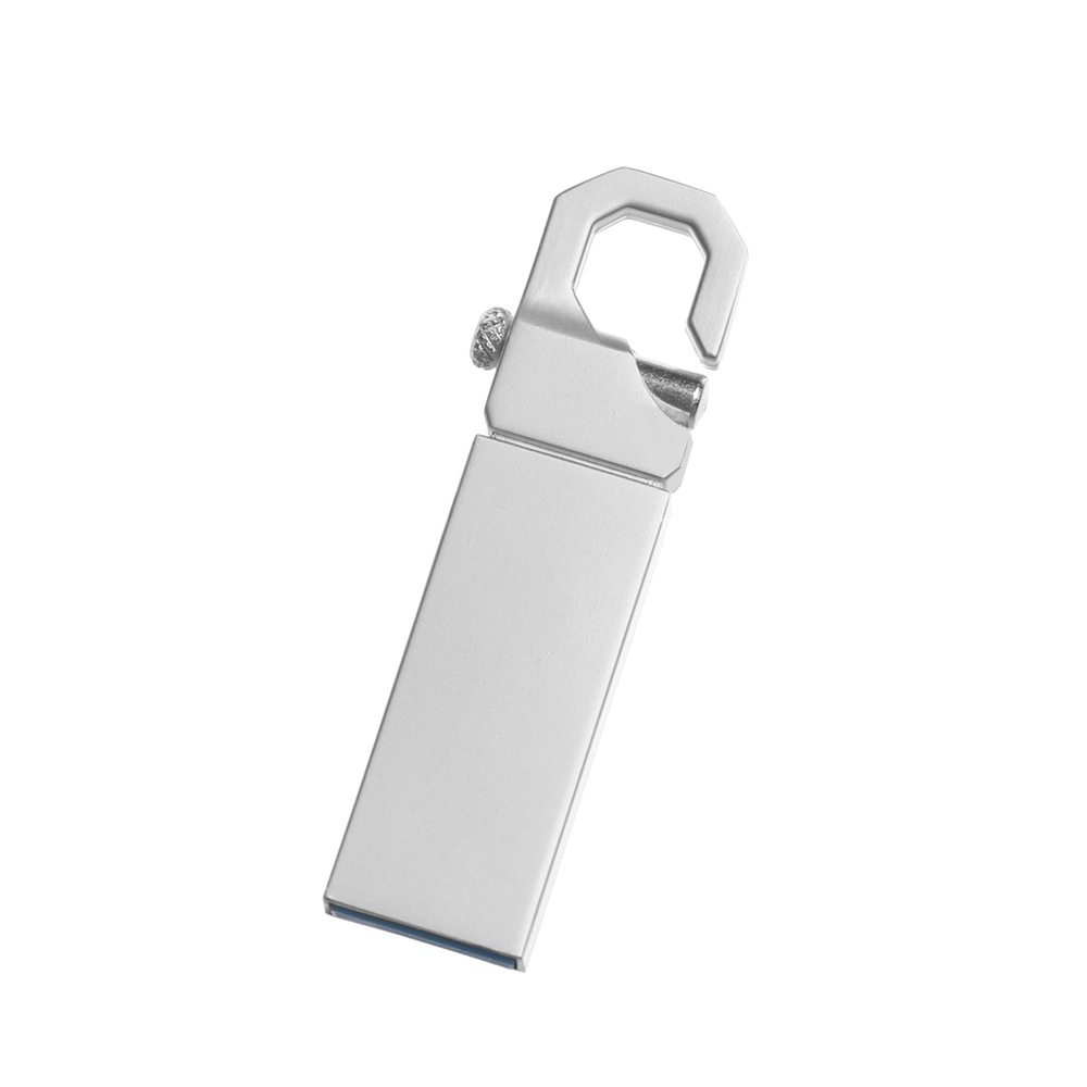Usb 2.0 32gb metallflashminnen minnessticka höghastighets nyckelpenna uppgradering externt lagringsminne expandera u disk: Silver-