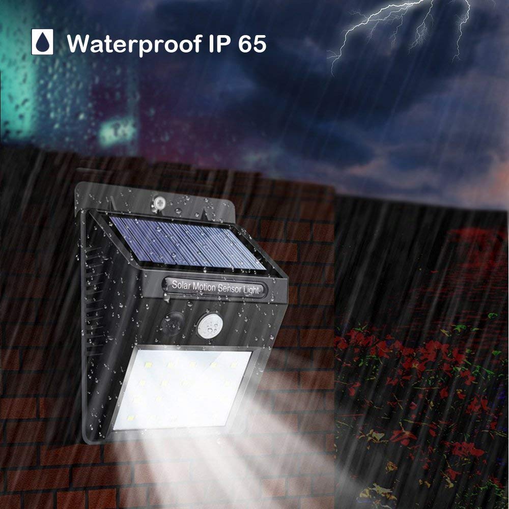 Solar Tuin Licht LED Solar Lamp Motion Sensor Waterdichte Outdoor Verlichting Decoratie Straatverlichting Beveiliging Draadloze Wandlamp