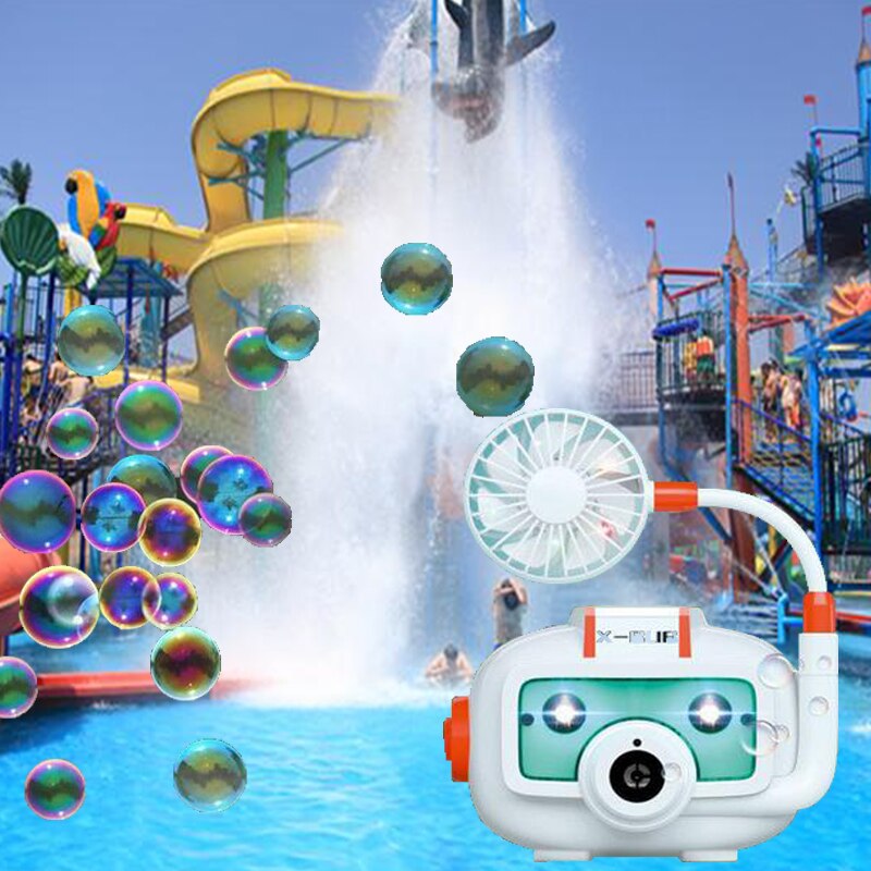 Kinderen Camera Bubble Machine Speelgoed Elektrische Muziek Speelgoed Buitensporten Waskolf Maker Voor Kinderen Zeep Blow Bubbels