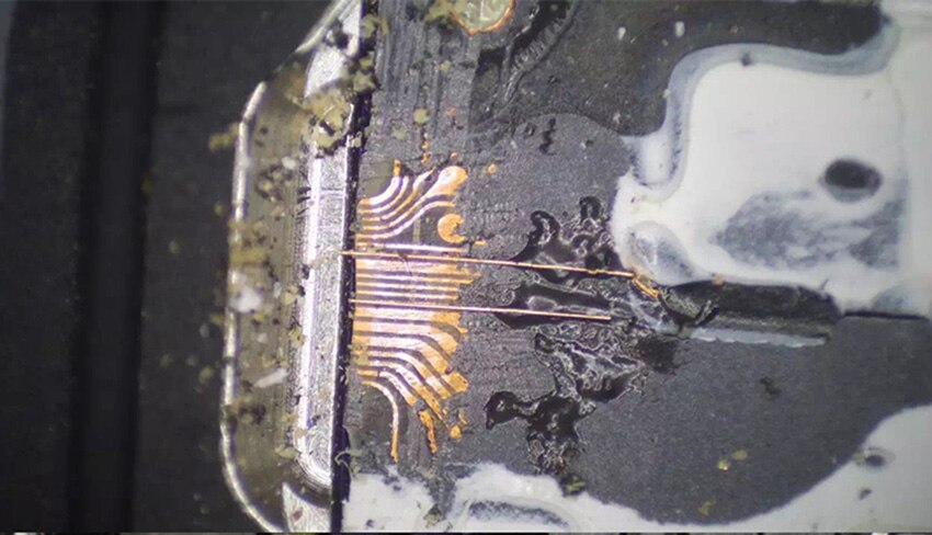 0.01mm 0.02mm * 120m emaljert kobbertråd polyuretan fingeravtrykk kobber fly linje lodding til iphone chip lederledning