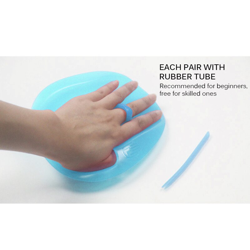 1Pair Hand Paddles Swimming Training Palm Paddles Swim Webbed Gloves For Freestyle Backstroke Swimming Training Swim Practice