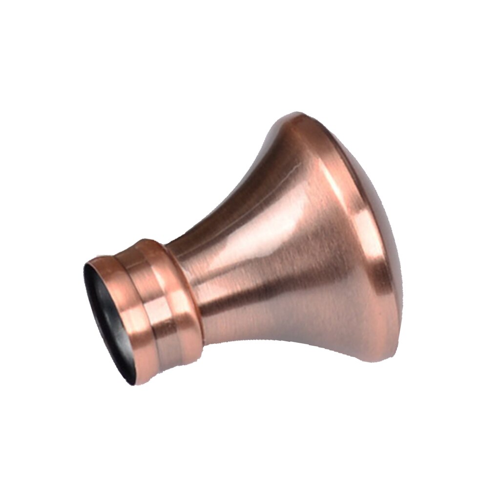 1 stück retro Fenster Vorhänge Vorhang Pol Stange Kreuzblumen Enden Köpfe 28mm, 14 Arten Verfügbar: F Stil rot Bronze-