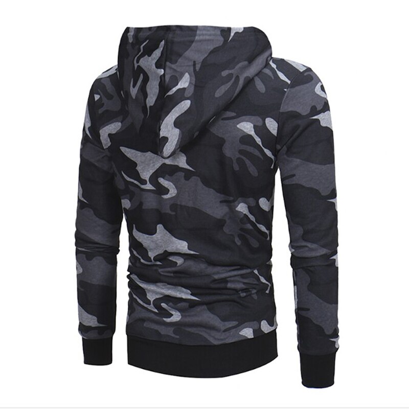 Autumn And Winter Outdoor Sports Hoodie Loose Camouflage Hoodie men&#39;s Sports Track Suit Gym Fitness Training Sports Top