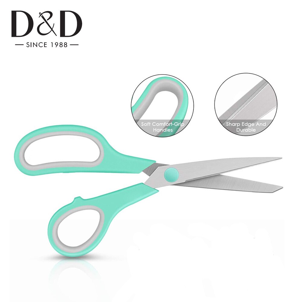 Tijeras de sastre profesionales de acero inoxidable para bordado y costura, herramienta de costura para manualidades de tela, DIY