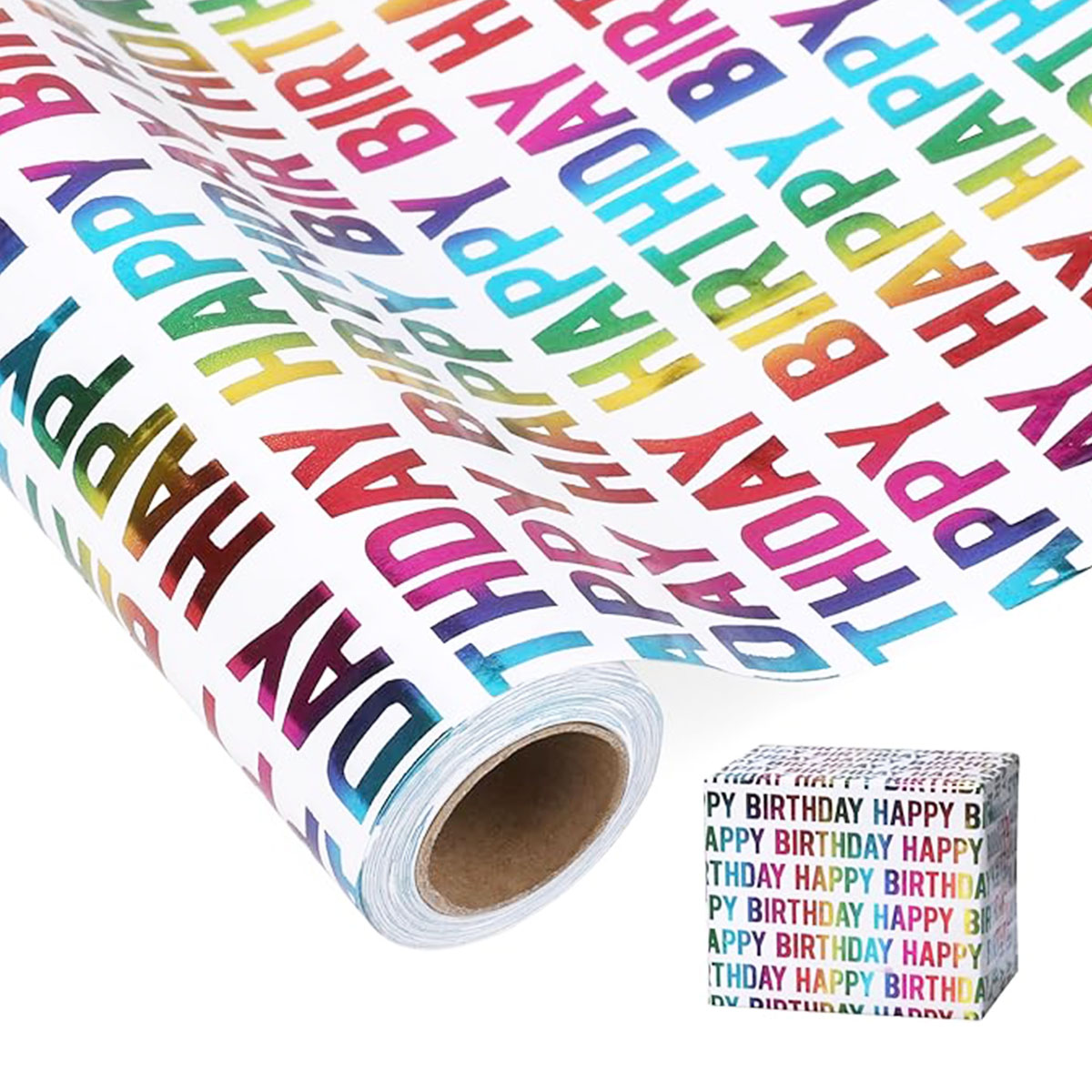 1Roll 20 inch 49 Feet Wrapping Paper Waterproof and not Easily Wet Easy to Clean,Dot Striped Letter Pattern Wraps for DIY