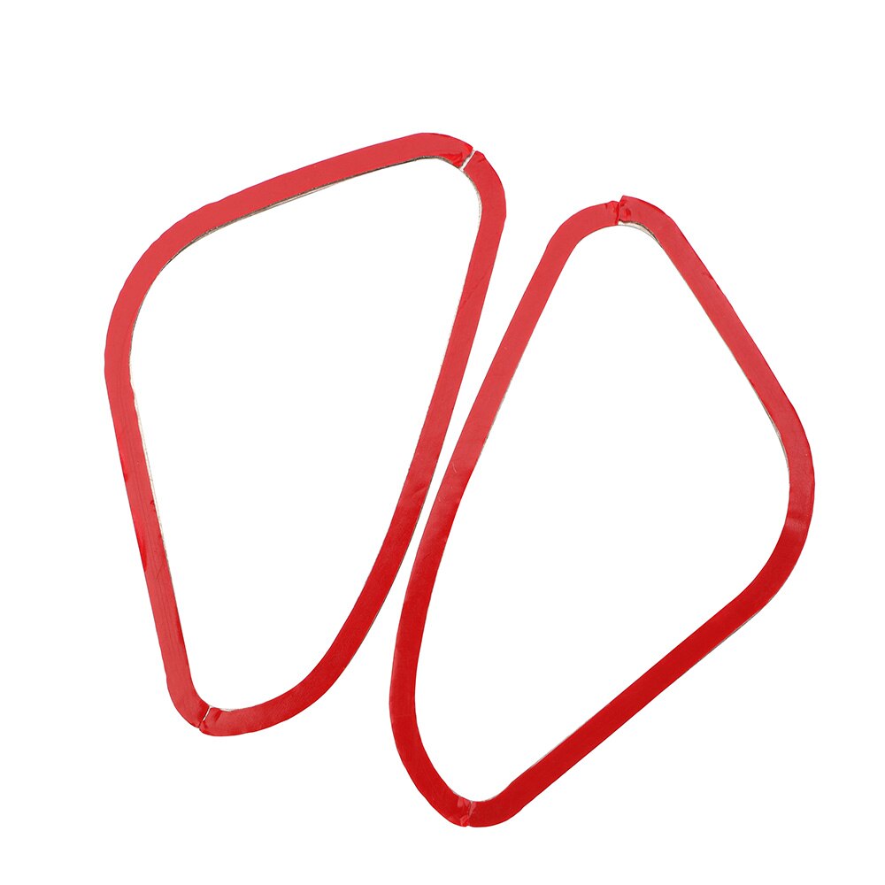 Embellecedor de coche para rejilla de aire acondicionado, 1 par, pegatina para Ford Focus 2 MK2 2005 2006 2007 , decoración de coche