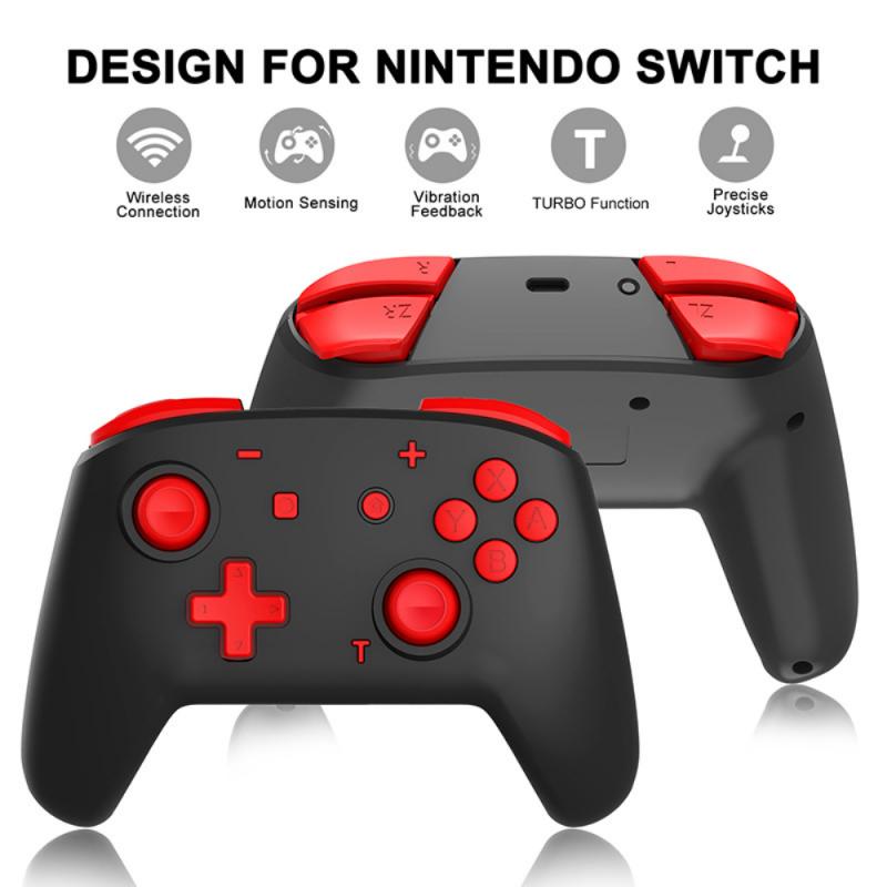 Draadloze Schakelaar Pro Controller Voor Nintendo Schakelaar, Schakelaar Joystick Controller Remote Pro Controller Ondersteunt Gyro As
