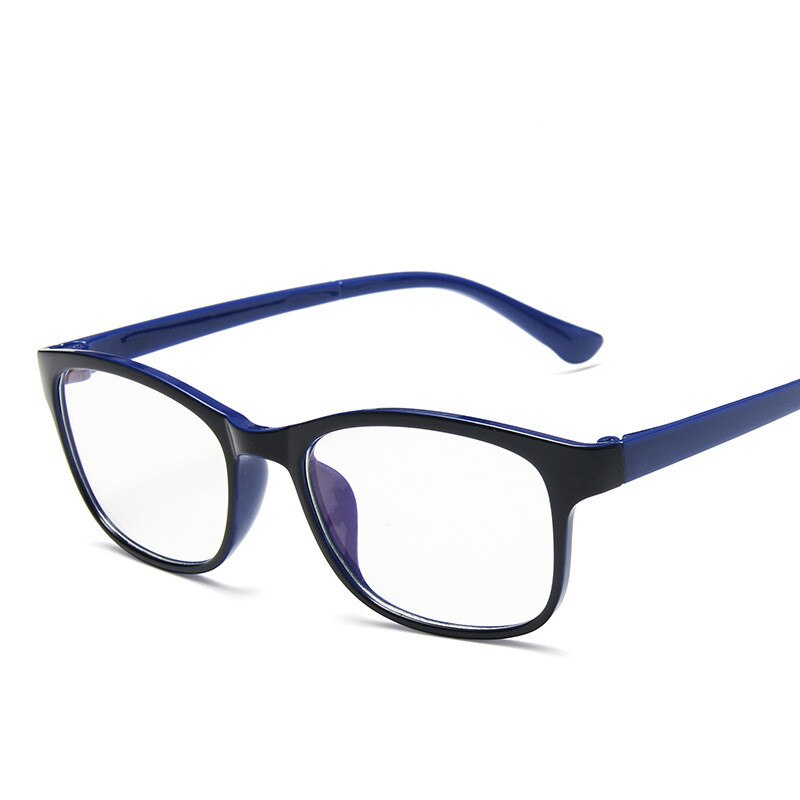 Anti Blauw Licht Gaming Bril Unisex Clear Lens Computer Bril Bril Brillen Mannen Blauw Licht Blokkeren Bril: A Black Blue